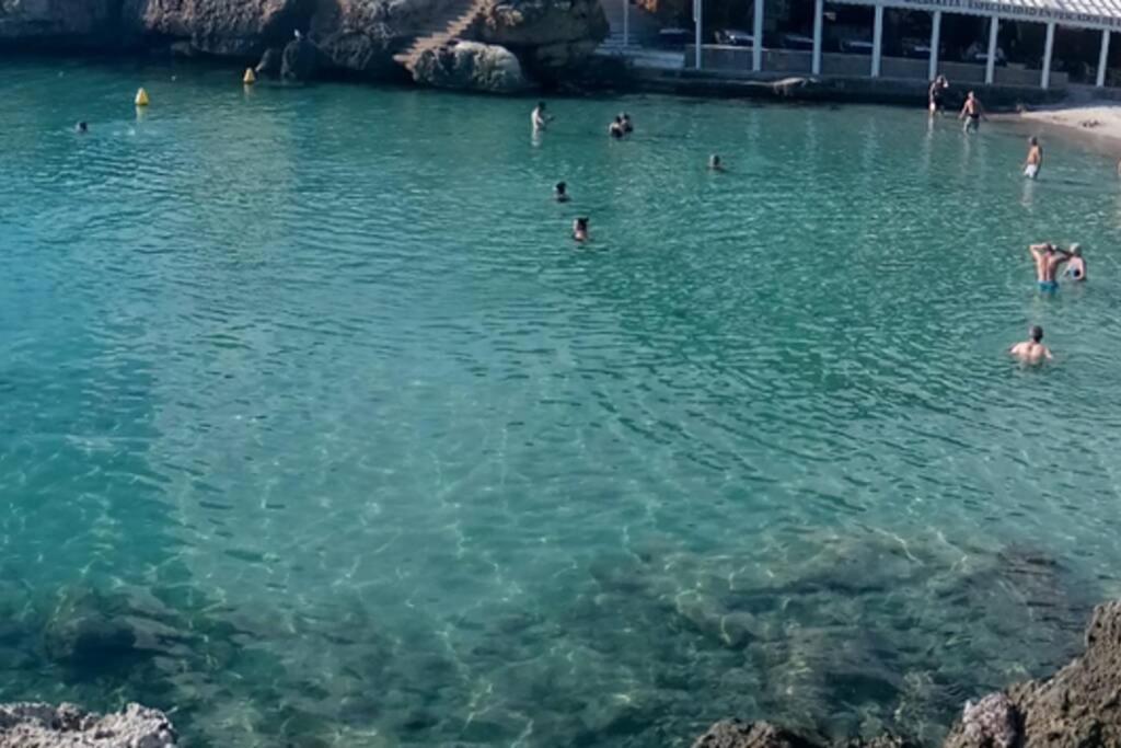 Tranquilo Apartamento Con Preciosa Cala En La Puerta Ciutadella  Eksteriør billede